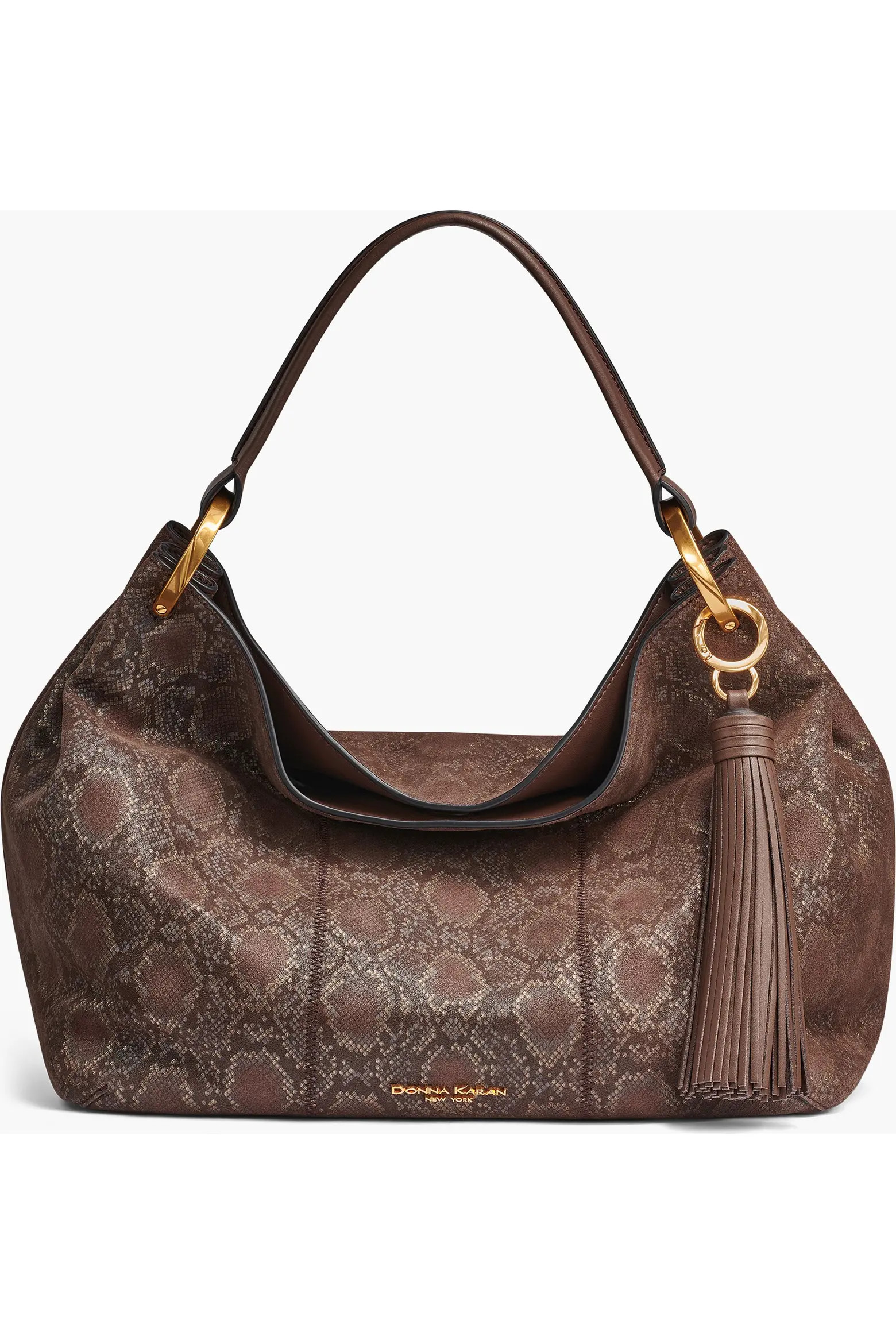 Donna Karan New York Glenwood Python Suede Shoulder (Women) | Nordstrom | Nordstrom