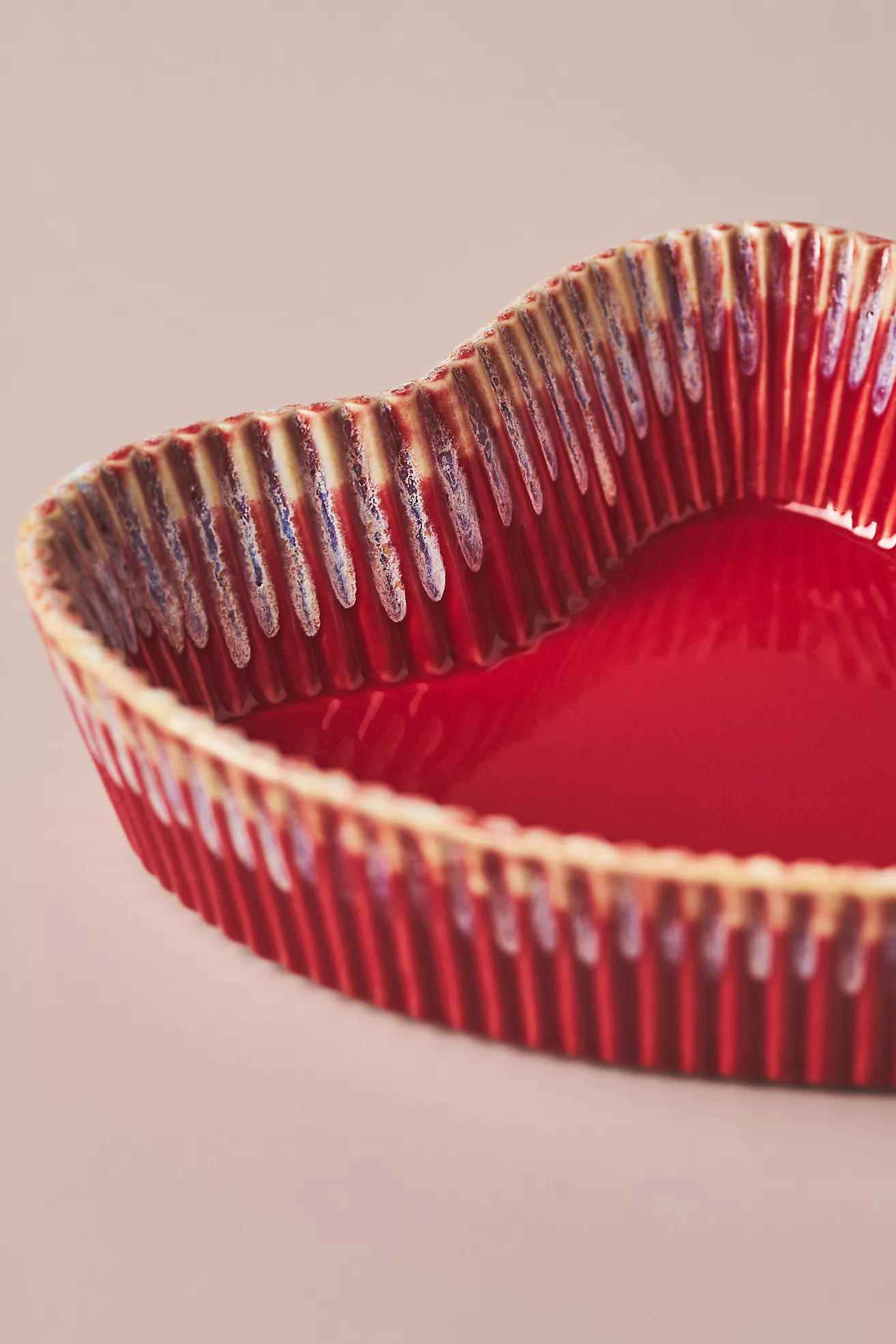 Heart-Shaped Stoneware Ramekin | Anthropologie (US)