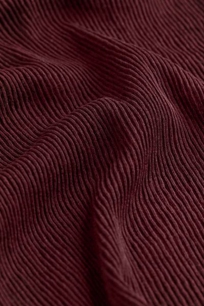 Sheer ribbed top | H&M (UK, MY, IN, SG, PH, TW, HK)