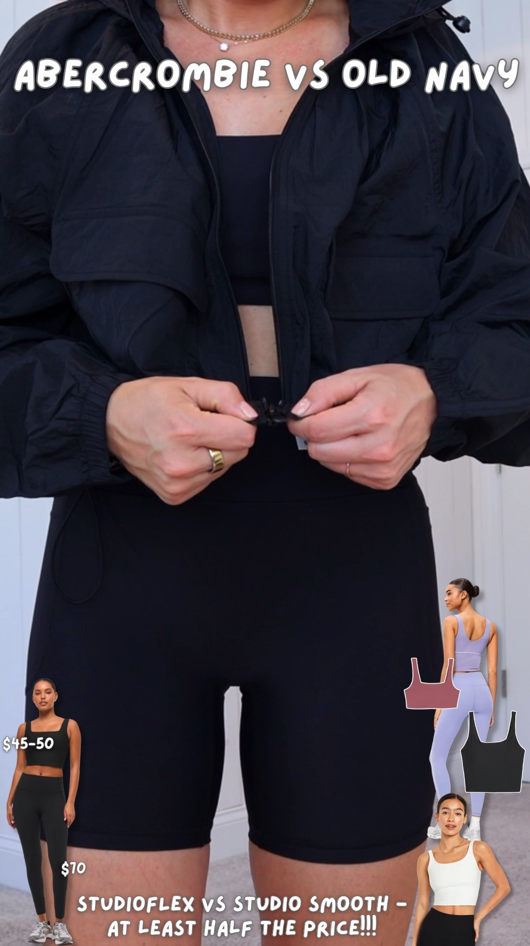 THE $15 ABERCROMBIE inspired ACTIVEWEAR! 🏃‍♀️✨
I am officially obsessed with this Old Navy activewear line! 🤯 I wanted to see how it stacked up against my $70 Abercrombie YPB Sculpt Lux favorites and honestly? The fit, the quality, and that perfect subtle shine for a fraction of the price is incredible. 😍
If you love the high-end activewear look but not the price tag, you NEED to grab these! 🛍️✨ I’ve linked my exact fit and some of my other favorite affordable activewear finds below! 👇
#LTKunder50 #OldNavyStyle #AffordableActivewear #ActivewearDupes #SummerStyle2026


#LTKSeasonal #LTKSaleAlert #LTKfitnessgoals