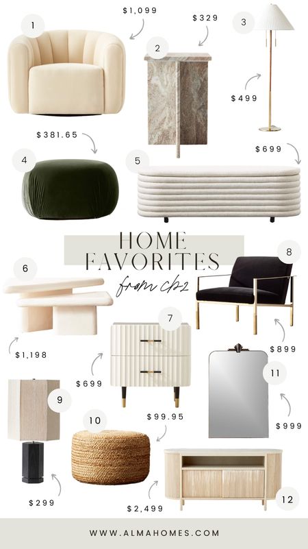 We’ve rounded up a dozen modern furniture & decor pieces that we love from CB2. Shop our faves. ✨ 

#LTKFind #LTKhome