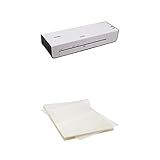 Amazon Basics Thermal Laminator and Thermal Laminating Pouches (Pack of 100) Set | Amazon (US)