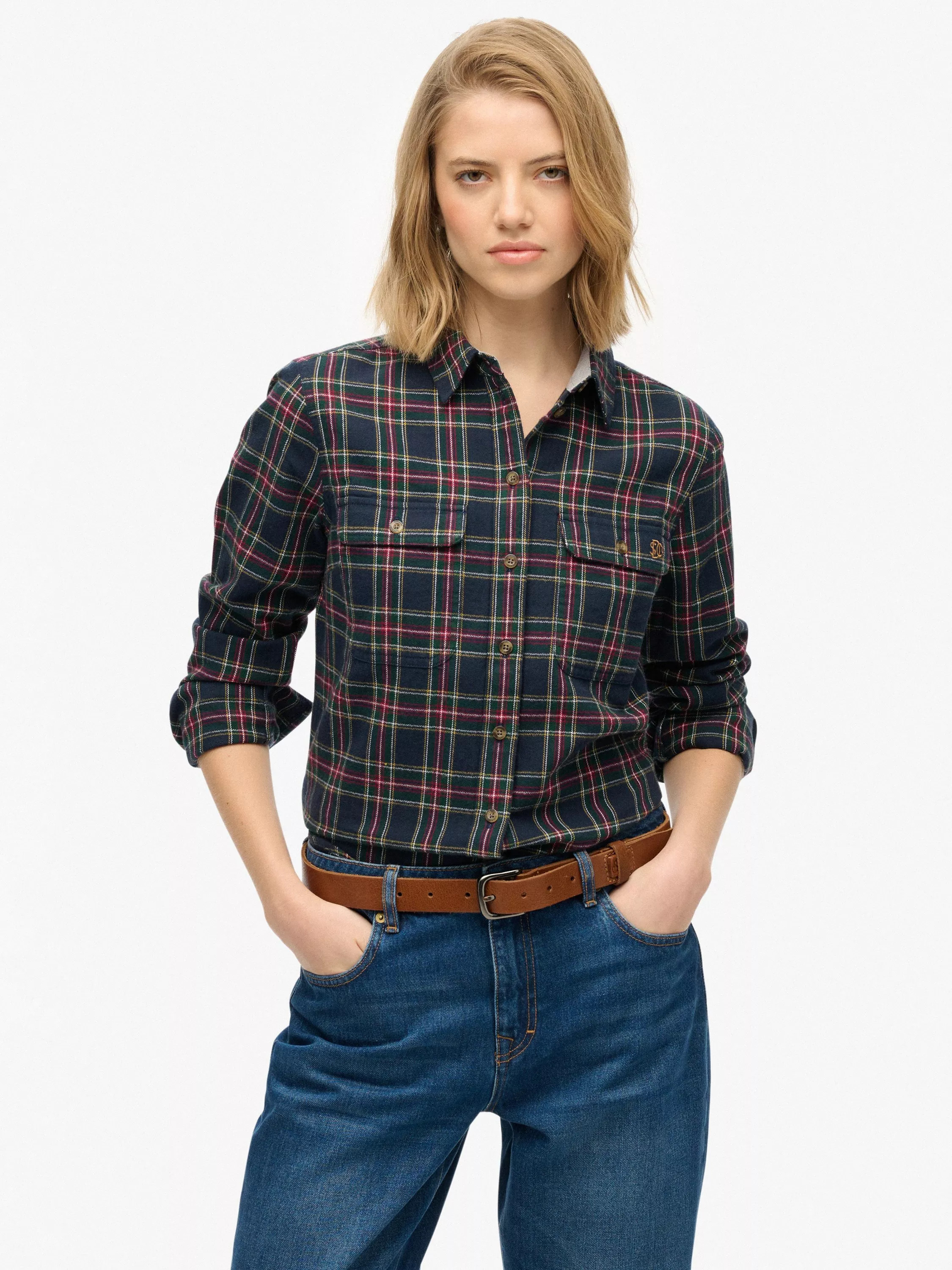 Superdry Lumberjack Check Flannel Shirt | John Lewis (UK)