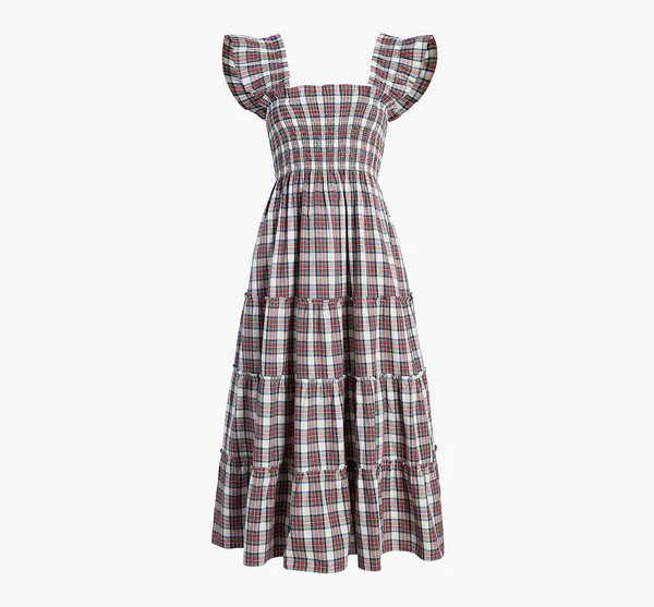 The Ellie Nap Dress - Multi Tartan | Hill House Home