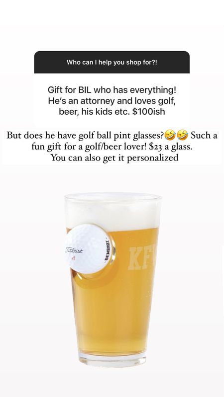 Gift idea for the beer/golf lover 

#LTKGiftGuide