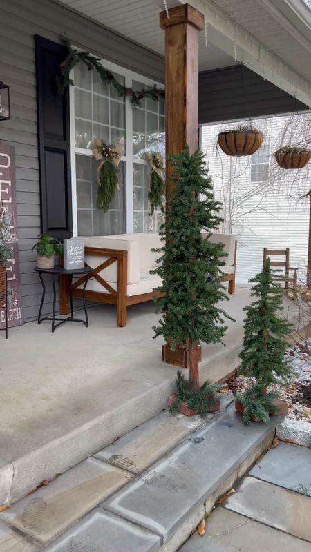 Winter porch decor

#LTKGiftGuide #LTKHoliday #LTKSeasonal