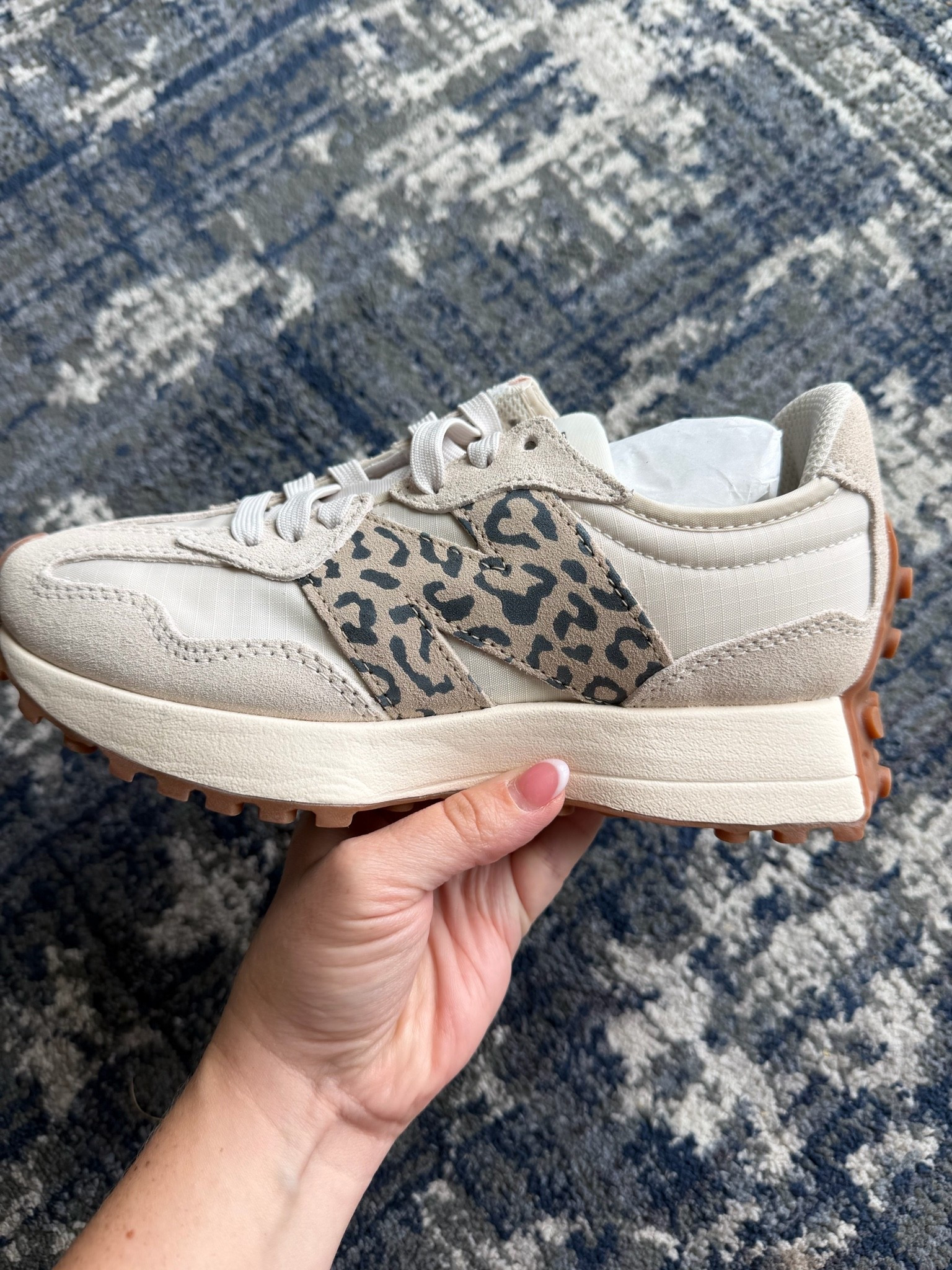 I updated my favorite pair of New Balance 327s while they were on sale and I’m loving them! 🤎 This pair is a soft beige compared to my previous white pair with leopard accents, and I think they’re going to work even better with my wardrobe. They feel like such an easy everyday sneaker; comfortable, classic, and perfect for my casual but put together style. They are still on sale if you've been eyeing this style.

#LTKootd #LTKmomlife #LTKSaleAlert