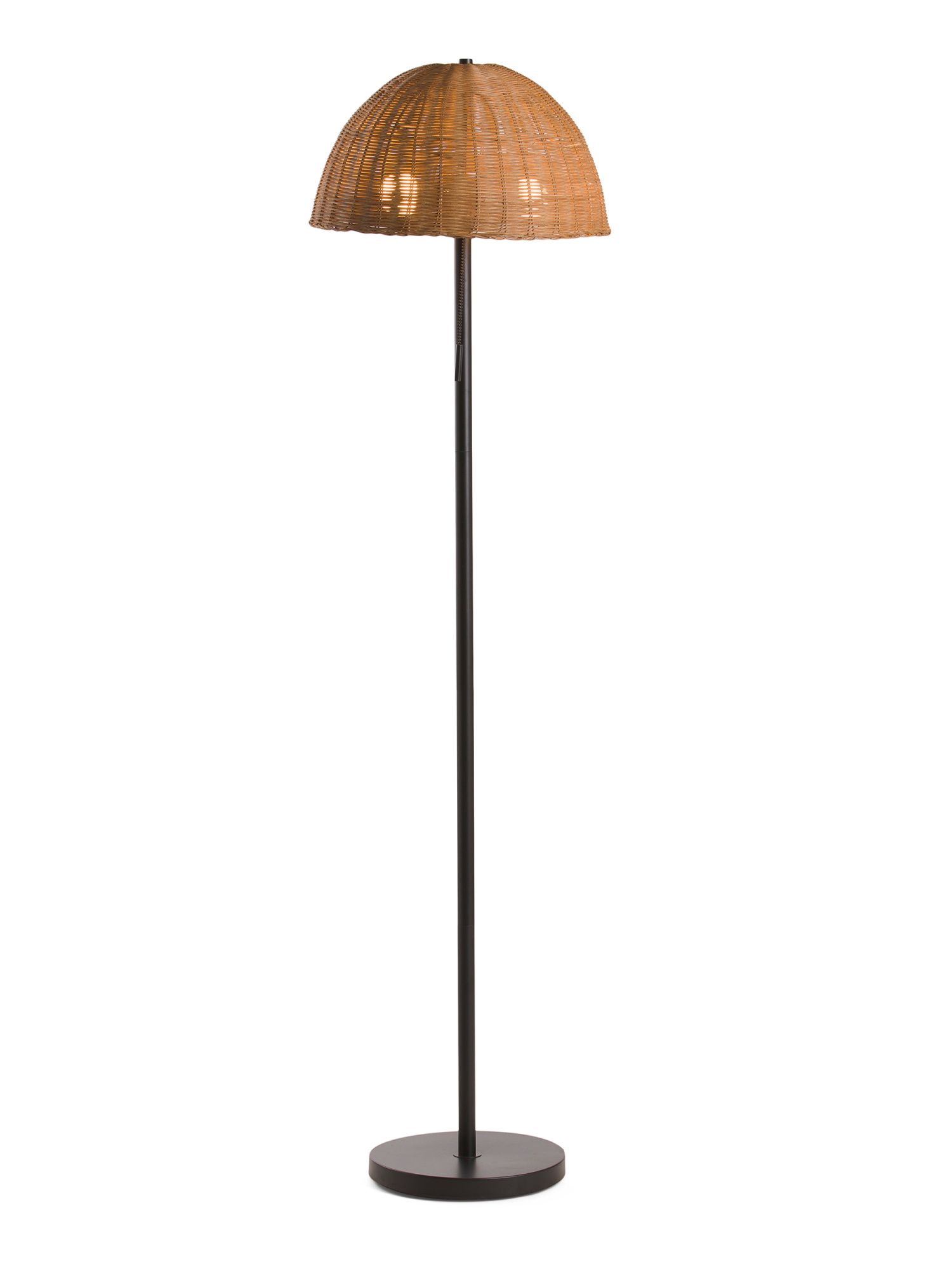 Rattan Dome Floor Lamp | TJ Maxx