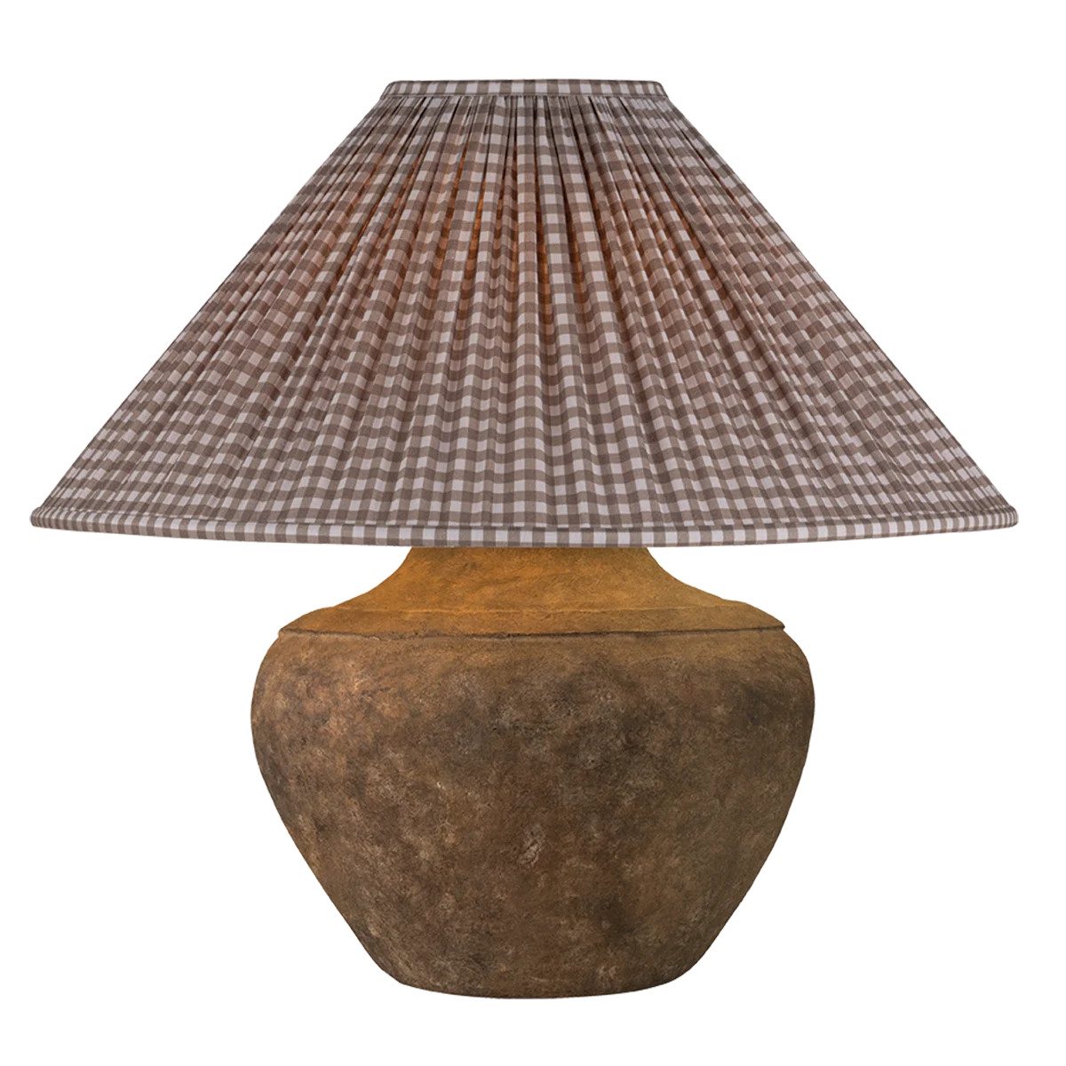 Calabria Table Lamp With Primrose Red Shade | Wayfair North America