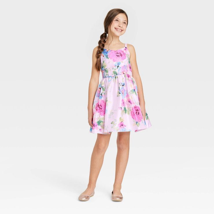 Zenzi Girls' Floral Dress - Lavender | Target