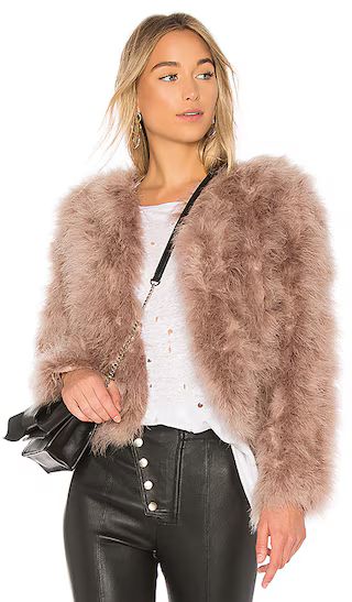 Deora Coat in Rose Dust | Revolve Clothing (Global)