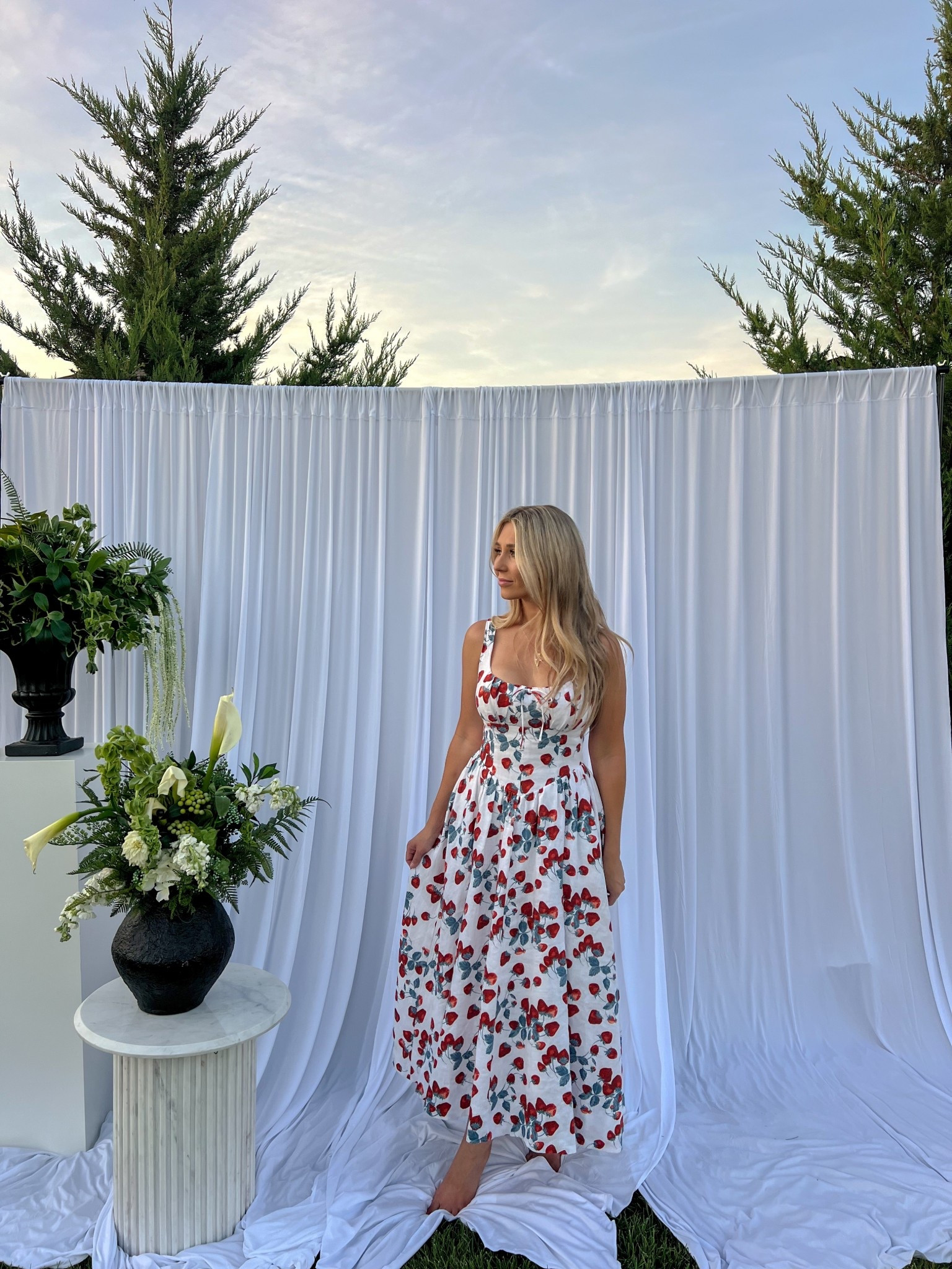 Reformation dress. Strawberry dress. Linen summer dress. Bali’s linen sundress. Wearing size 2

#LTKSeasonal #LTKU #LTKStyleTip