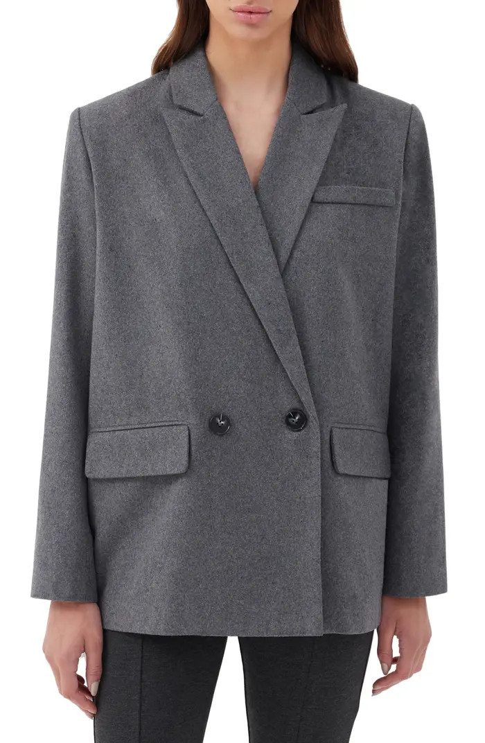 4th & Reckless Eira Oversize Double Breasted Blazer | Nordstrom | Nordstrom