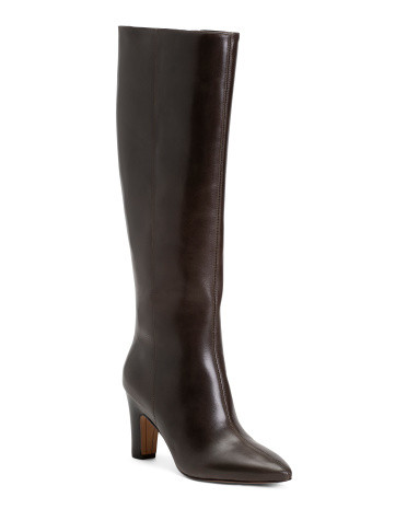 Made In Brazil Leather Nelas High Shaft Boots | TJ Maxx