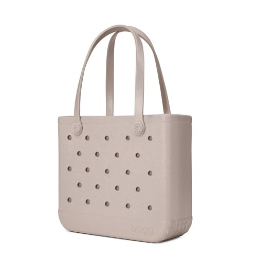 BOGG BAG Medium Tote – 15” x 12.5” x 5” – Durable, Washable, Tip-proof – Beach, Pool, Boat, Work, Sports (Mushroom) | Amazon (US)