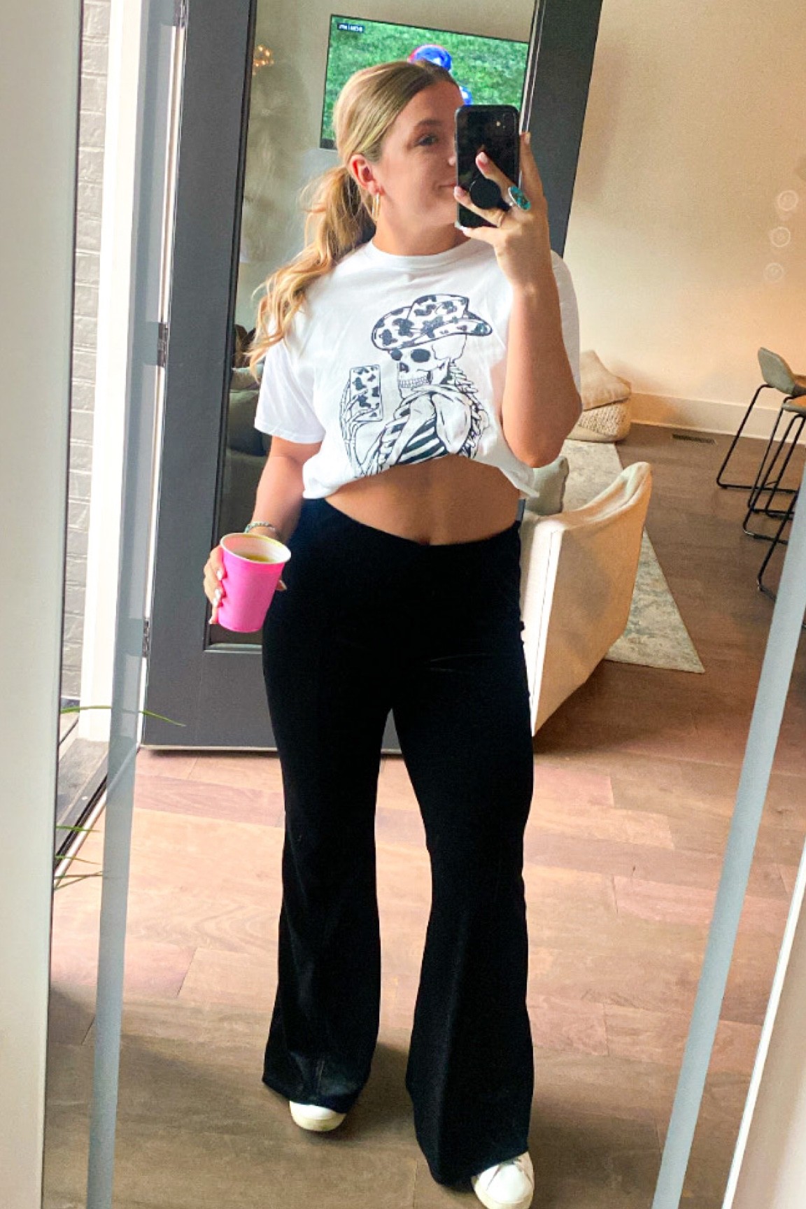So many compliments on this spooky cowgirl shirt!! I personally cropped it myself - great quality tee!

#LTKtravel #LTKstyletip #LTKunder50