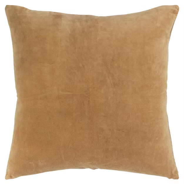 22"x22" Oversize Poly-Filled Solid Square Throw Pillow - Rizzy Home | Target