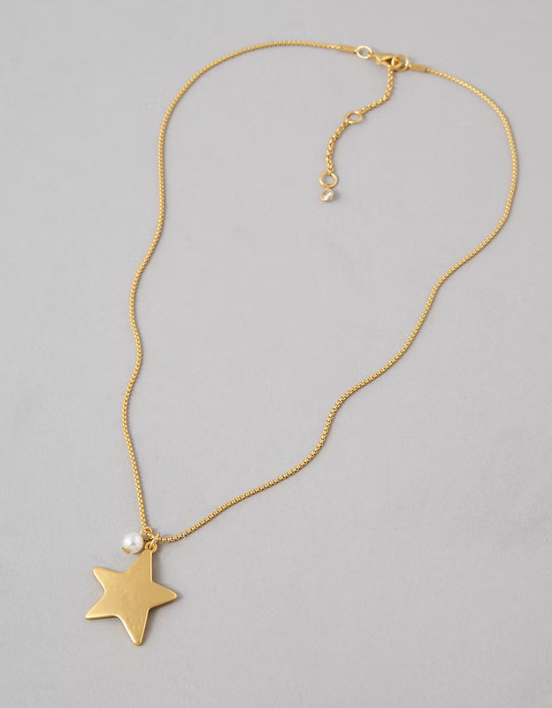AEO Star Pendant Necklace | American Eagle Outfitters (US & CA)