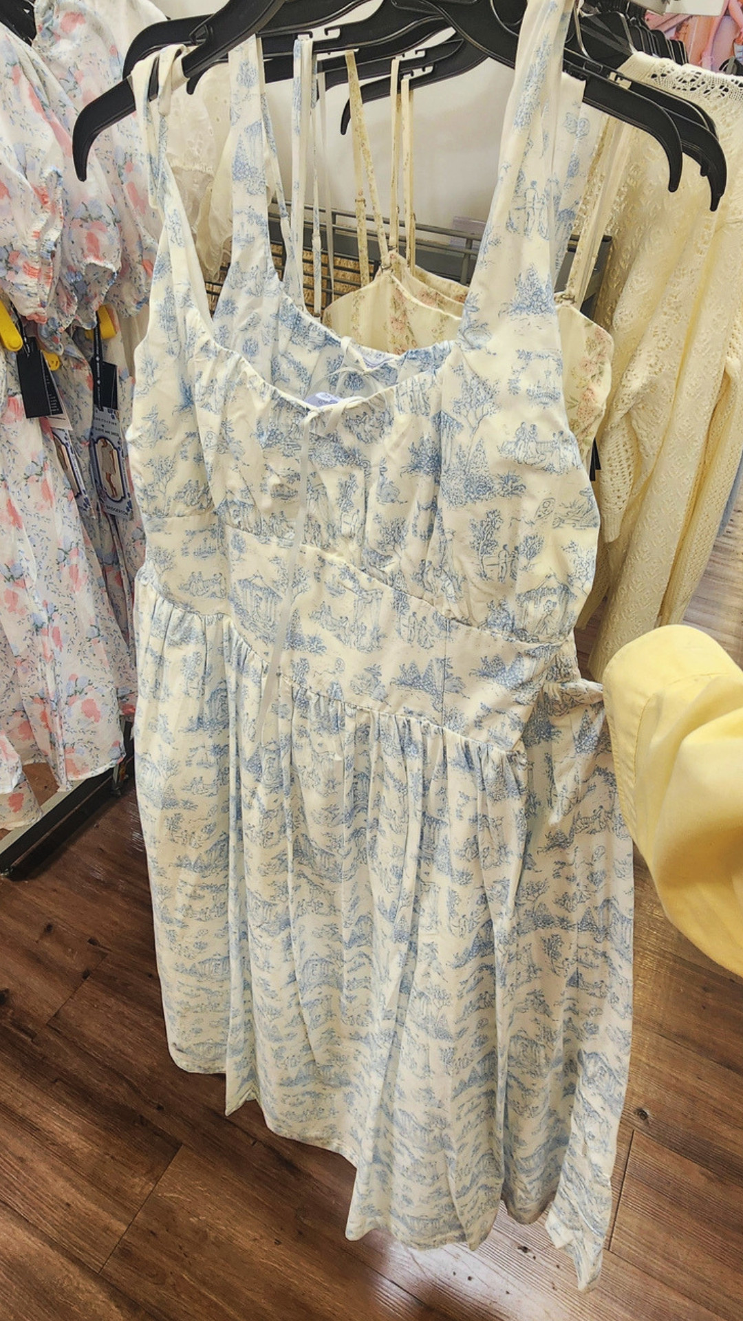 Bridgerton Celebrity Pink Women's and Women's Plus Basque Waist Midi Toile Dress 

 #LTKgrwm #LTKootd