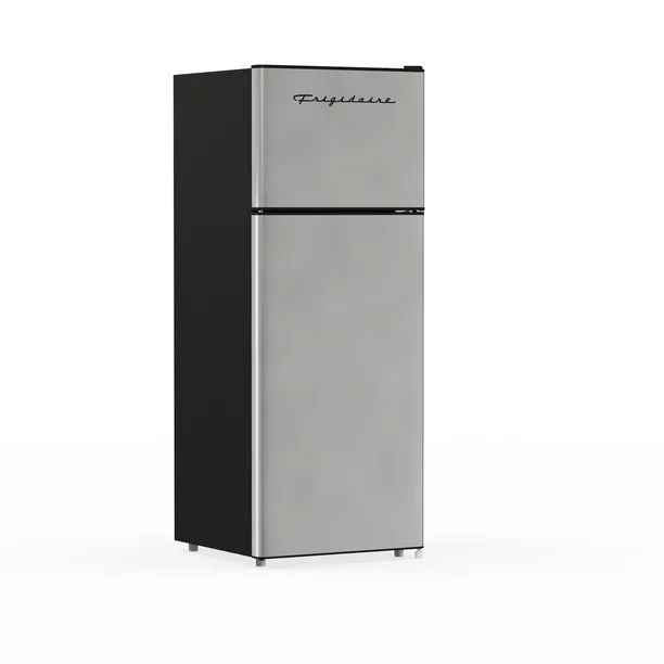 Frigidaire 7.5 Cu. ft. Retro Refrigerator, Platinum Series, Stainless Look (EFR749) - Walmart.com | Walmart (US)