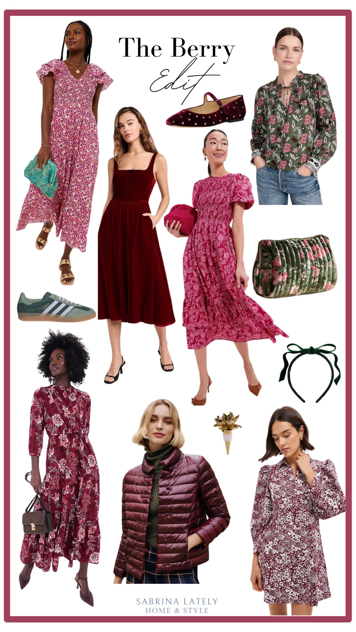 Use code YOURULE for 20% off Tnuck ✨ Holiday outfit inspo, red, pink, berry, block print dress, headband, bows, coastal classic, grandmillennial, preppy style, holiday accessories, holiday midi dress, velvet dress, holiday party dress

#LTKStyleTip #LTKGiftGuide #LTKHoliday