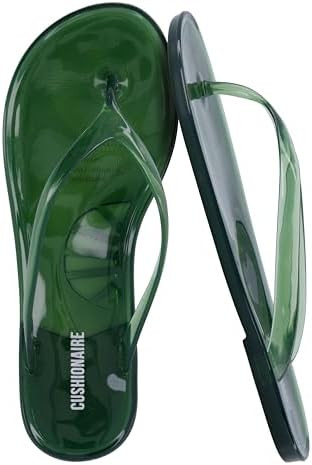 CUSHIONAIRE Splash Jelly Flip Flops for Women With Flexible Sole, Soft Footbed Summer Sandals for... | Amazon (US)