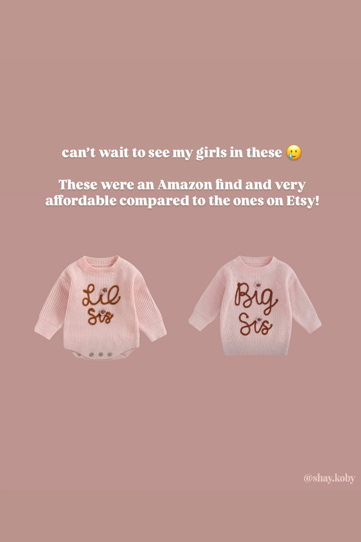 #matchingoutfits #amazonfind #sisters #whatsinmybag #hospitalbag #postpartum 

#LTKBaby #LTKKids #LTKFamily