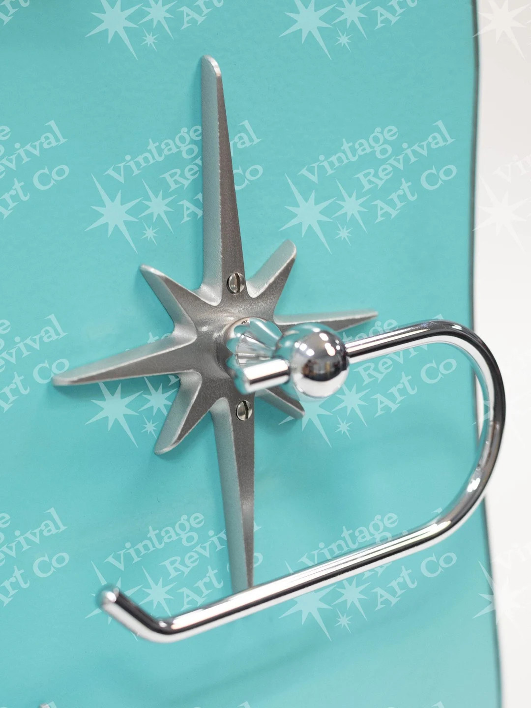 Atomic Starburst European Style Toilet Paper Holder, Starburst Bathroom Decor/atomic Starburst Ba... | Etsy (US)