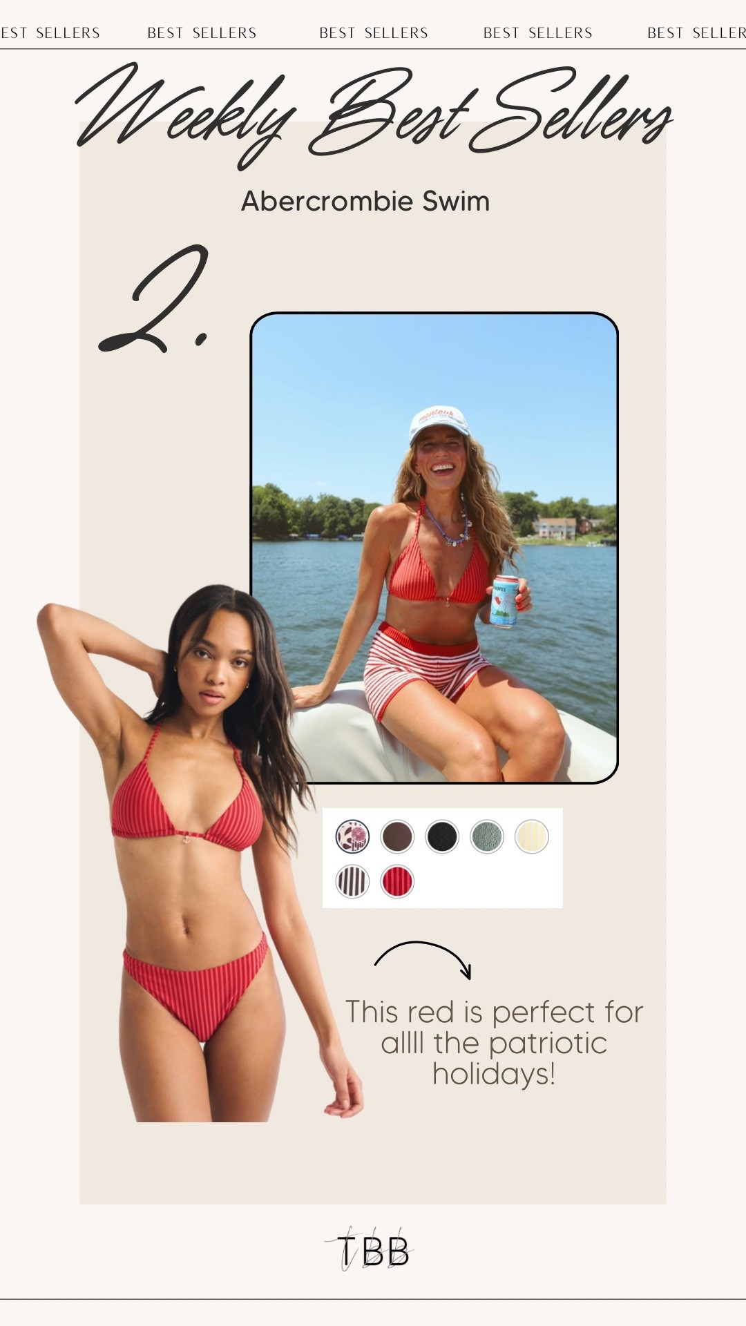 This is the perfect bikini from Abercrombie this summer! And there’s so many cute colors!!￼

#LTKdayinmylife #LTKootd #LTKgrwm