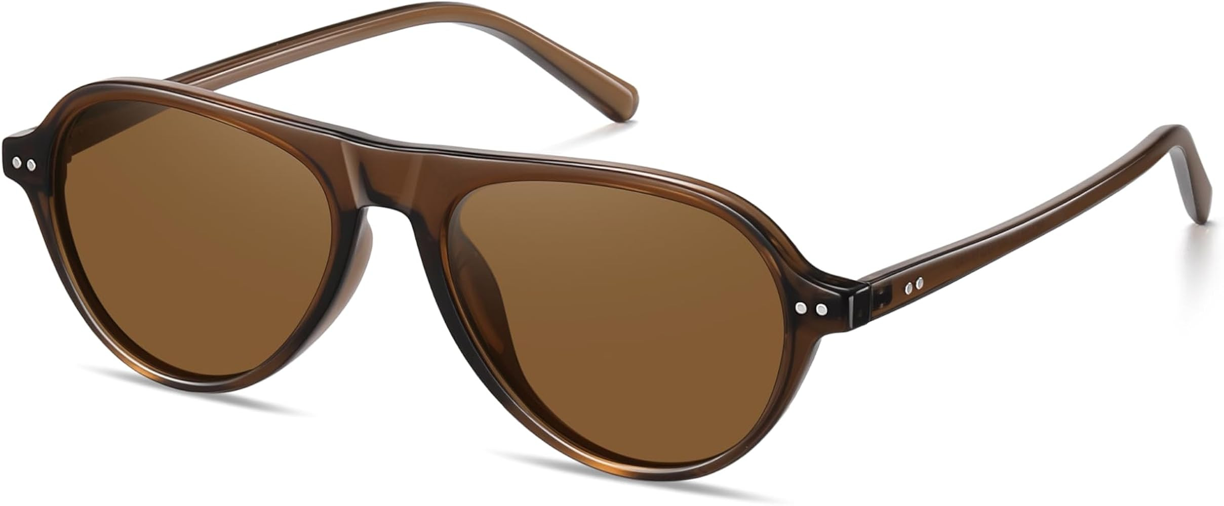 Retro Polarized Aviator Sunglasses Women Men AP3798 | Amazon (US)