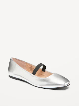 Mary Jane Square-Toe Ballet Flats | Old Navy (CA)