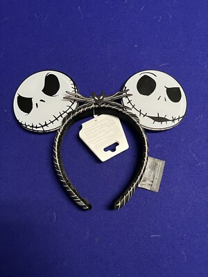 Disney Parks 2023 Nightmare Before Christmas Jack Skellington Ear Headband NEW  | eBay | eBay US