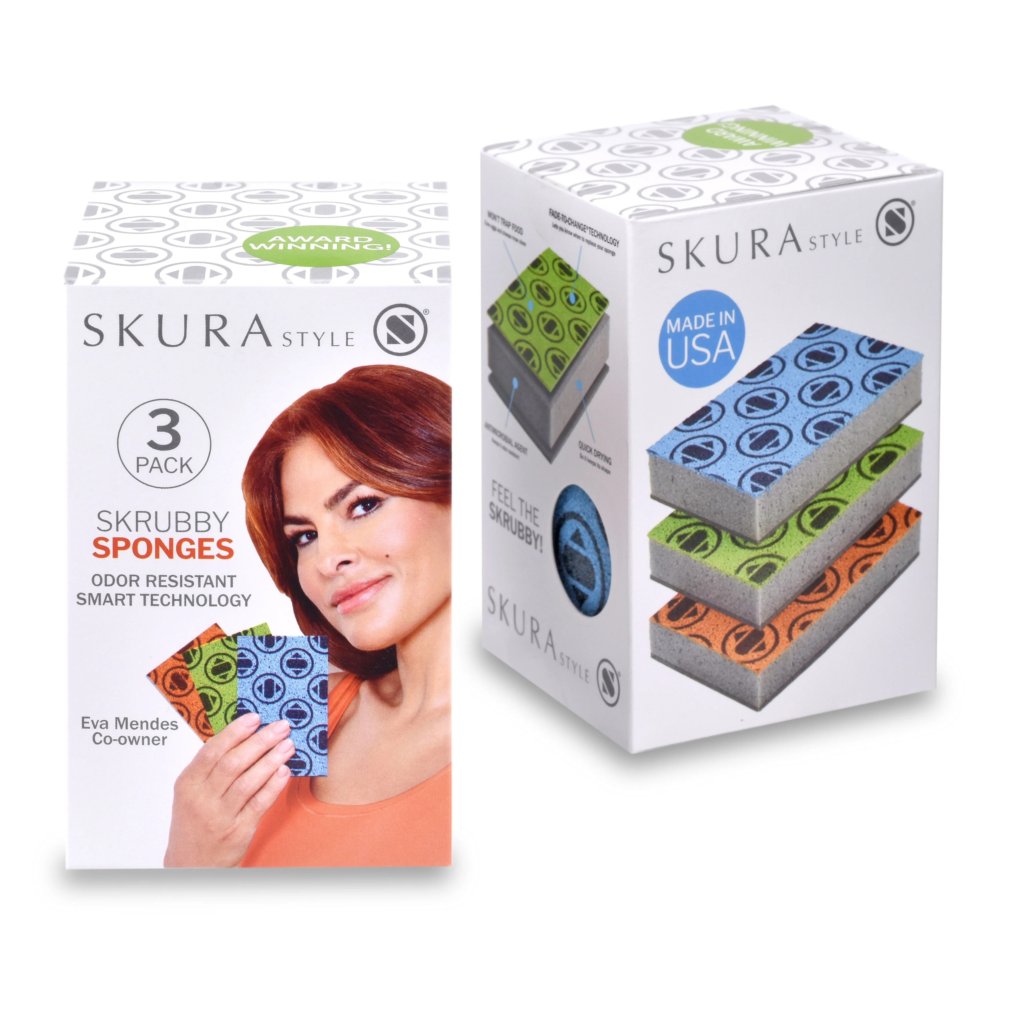 Skura Style Skrubby Sponge 3-pack | Walmart (US)