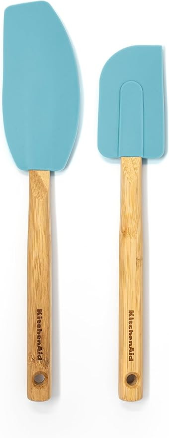 KitchenAid - Spatula Set, 2-Piece Silicone Spatulas with Bamboo Handles, Safe for Nonstick Cookwa... | Amazon (CA)