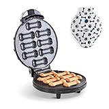 DASH Dog Treat Maker, 8-Bones, Non-Stick, Homemade Dog Snacks with Pet Approved Recipes - White | Amazon (US)