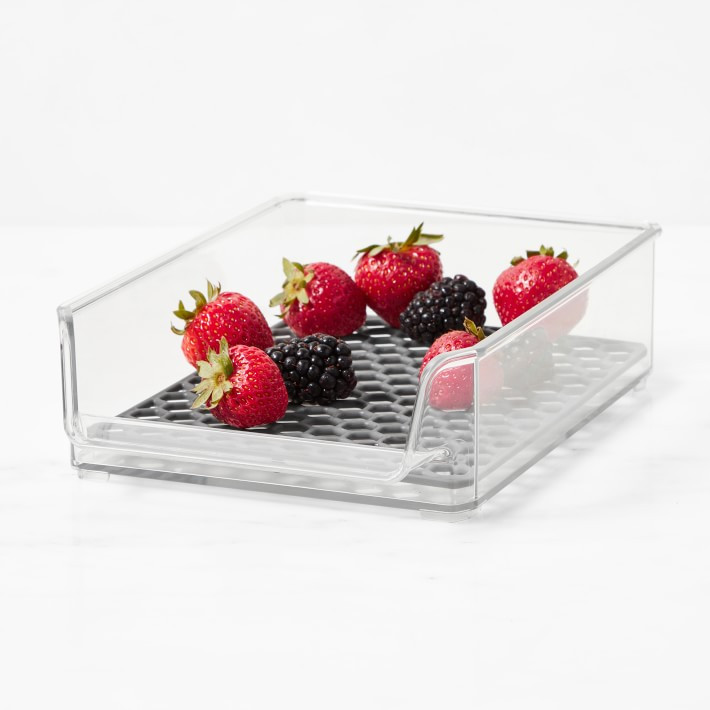 Hexa Short Mini Refrigerator Bin, Set of 2 | Williams-Sonoma