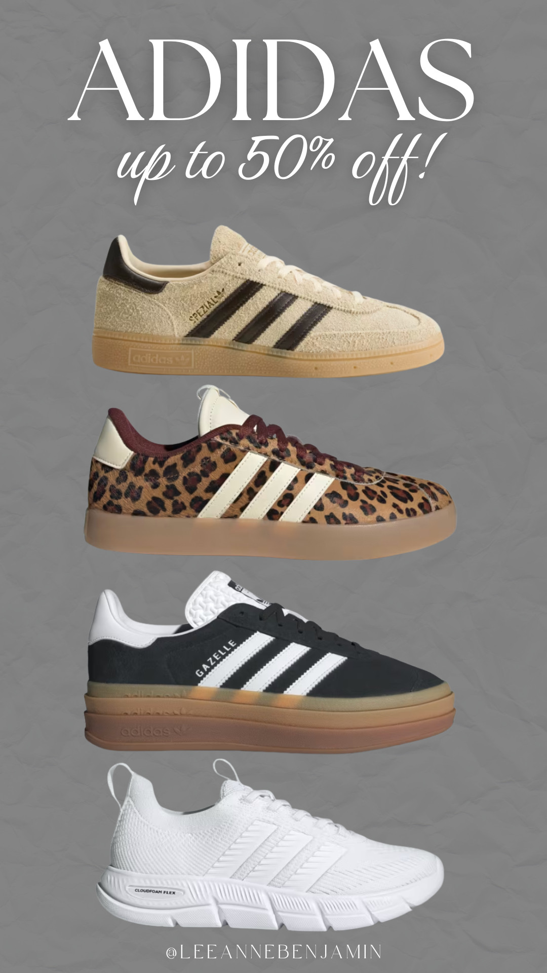 up to 50% off Adidas!  

 #LTKgrwm #LTKootd #LTKSaleAlert