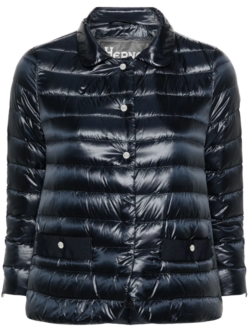 Herno Cropped Padded Jacket - Farfetch | Farfetch Global