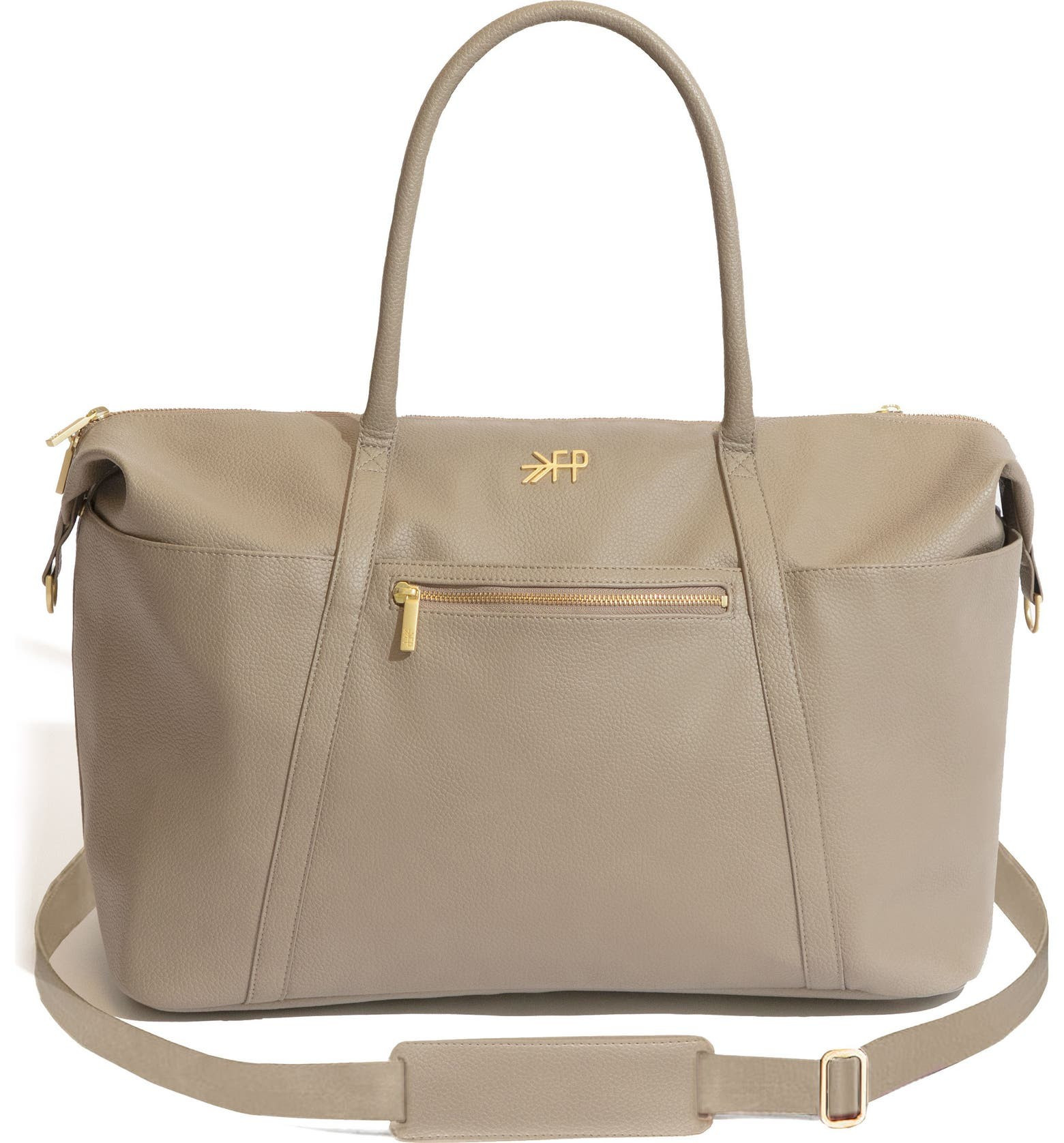 Water Resistant Faux Leather Duffle Bag | Nordstrom | Nordstrom