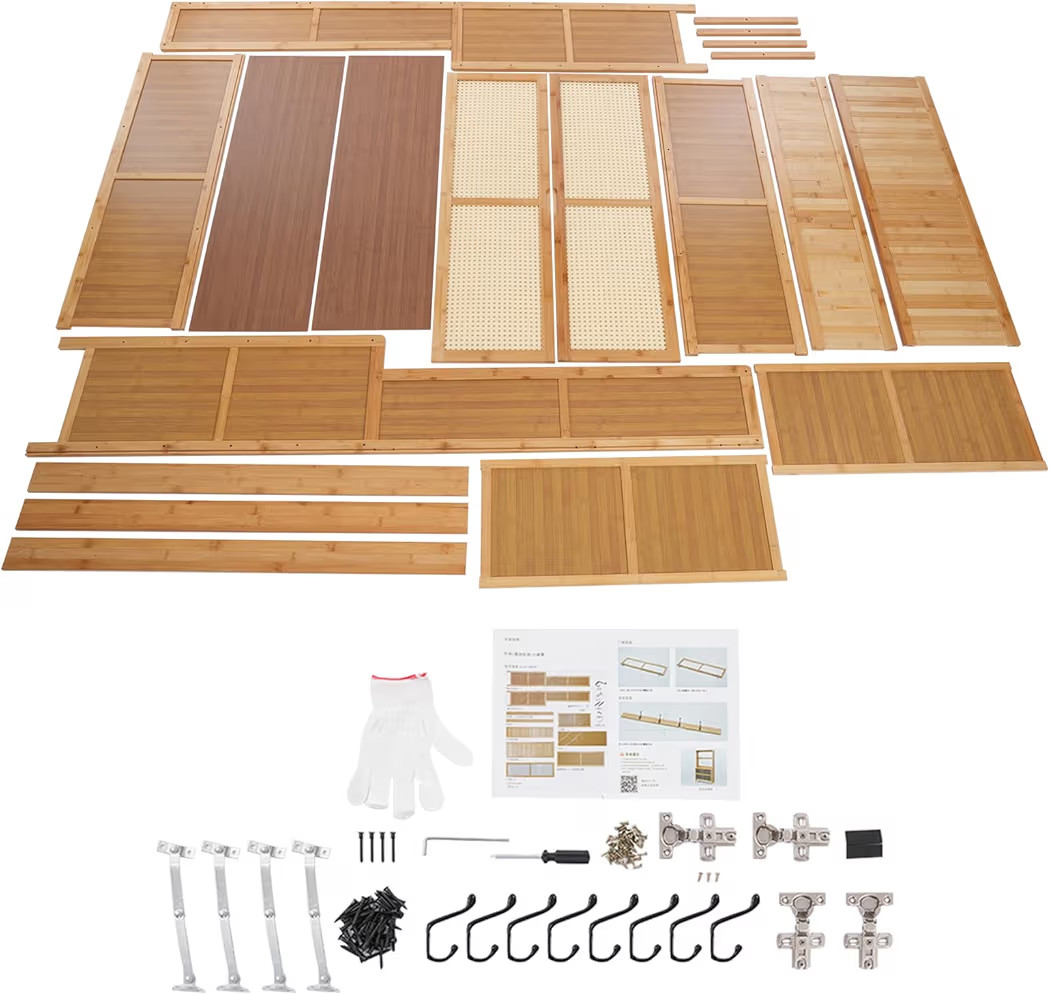 Organizer Rack & Shoe Cabinet: Bamboo Shoe Storage Solution for Neat Space | Amazon (US)