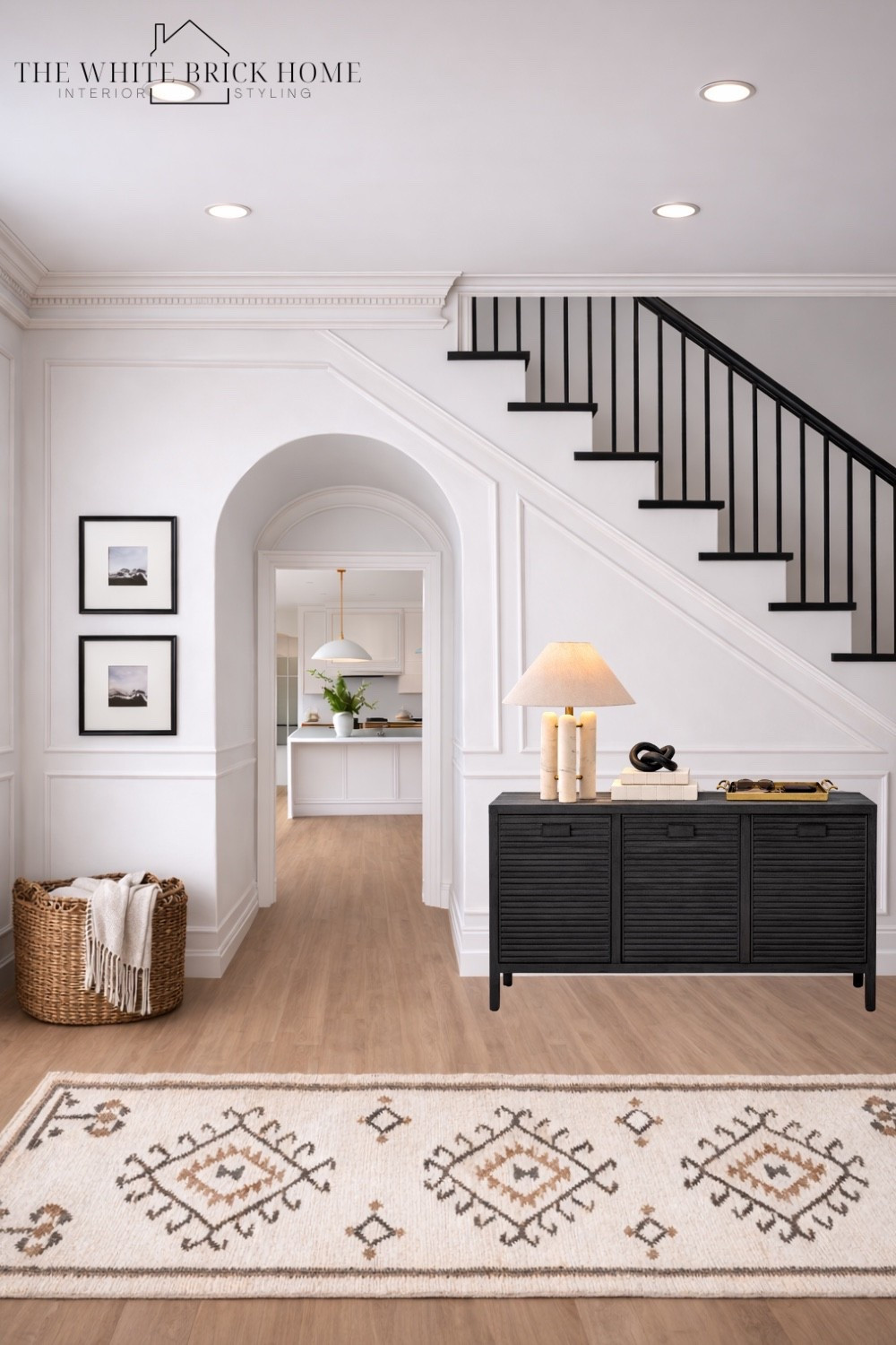 Beautiful entryway styling that looks designer - a black storage table, sculptural decor, and a chic catch all try for everyday essentials! 

Entryway, cabinet, table lamp, home decor, home accessories, foyer table, home decor ideas, home accents. 



#LTKHome #LTKSeasonal #LTKSaleAlert