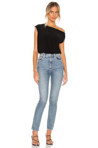 Norma Kamali X REVOLVE Drop Shoulder Top in Black from Revolve.com | Revolve Clothing (Global)