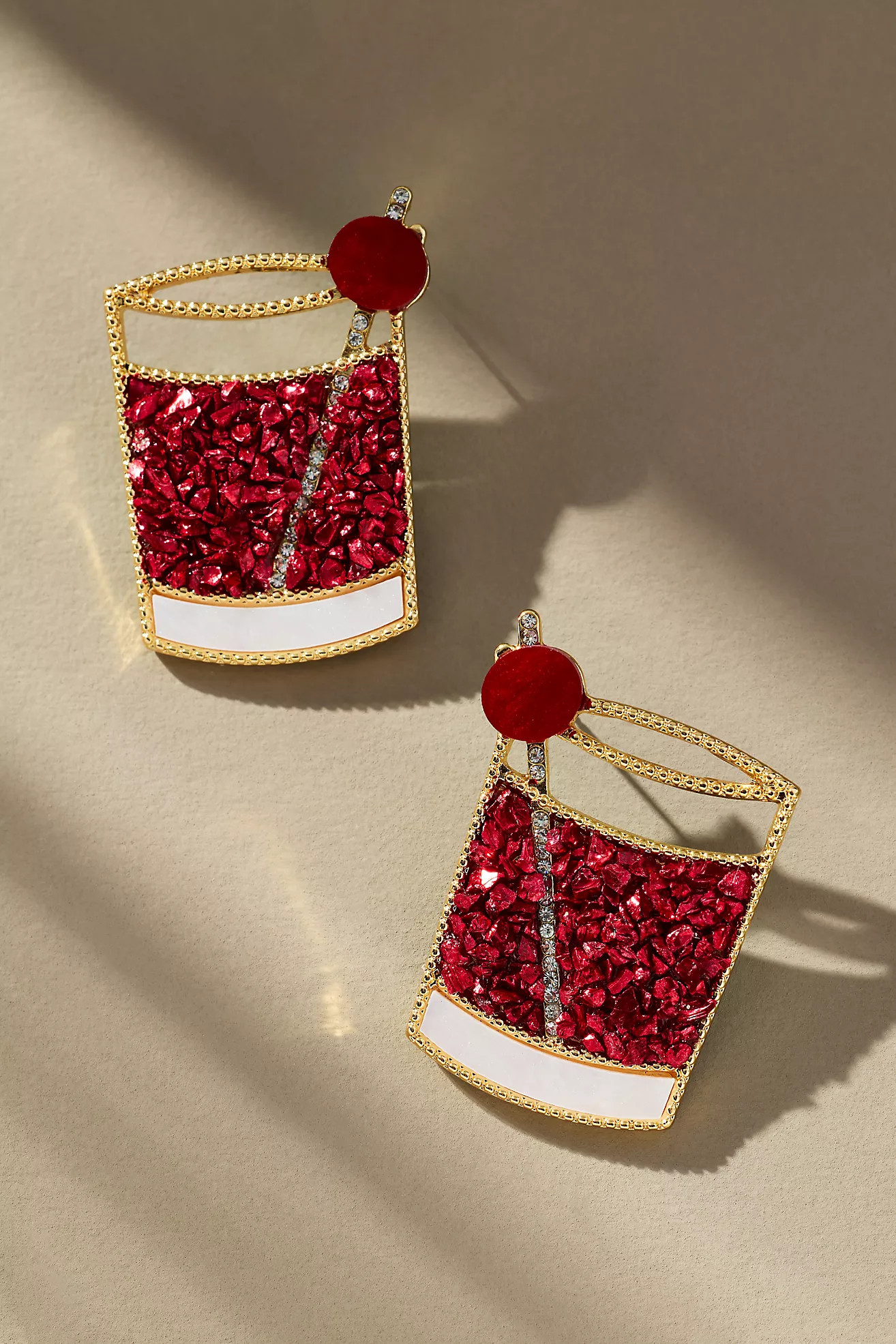 Festive Cocktail Icon Earrings | Anthropologie (US)