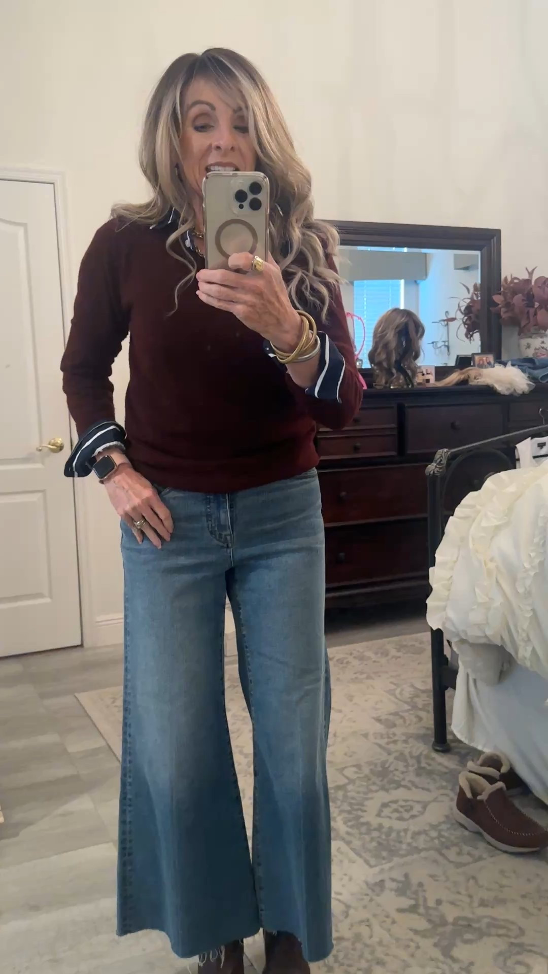 What I’m wearing today to work from home. Comfortable and casual but still polished. 

#LTKstorytime #LTKootd #LTKOver40