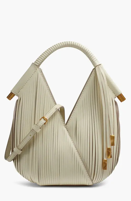 Donna Karan New York Baldwin Lasercut Micro Crossbody in Buttercream at Nordstrom | Nordstrom