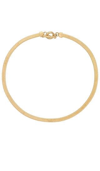 Tubular Chain Necklace in Gold | Revolve Clothing (Global)