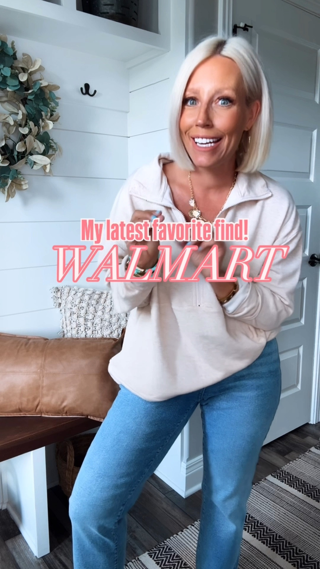 These quilted totes have to be my most favorite recent Walmart find!!! They come in 8 awesome colors and a wristlet version too!!! Grab these before they are gone!!!
⬇️⬇️⬇️
Pullover size large for an extra roomy fit.
Jeans size 6 (roomy)
Shoes TTS

#LTKStyleTip #LTKFindsUnder50 #LTKItBag