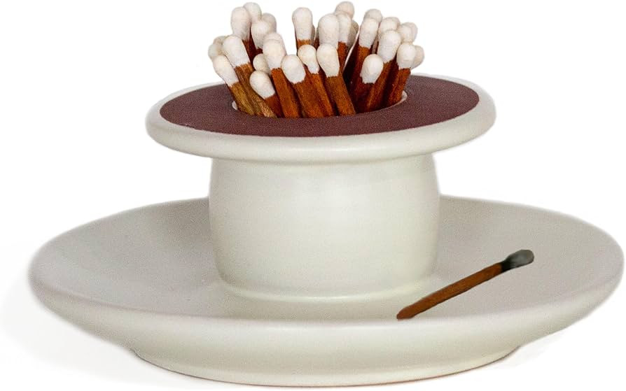 Match Holder with Striker and Tray | Works with All Short Matches | for Cute and Fancy Matches | ... | Amazon (US)