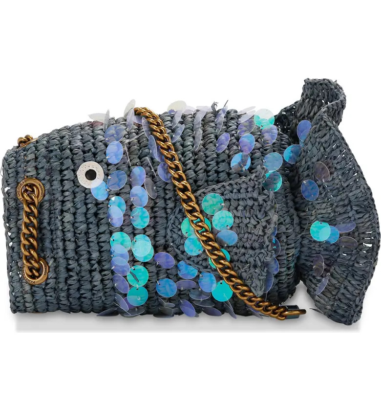 Raffia Fish Bucket Bag | Nordstrom