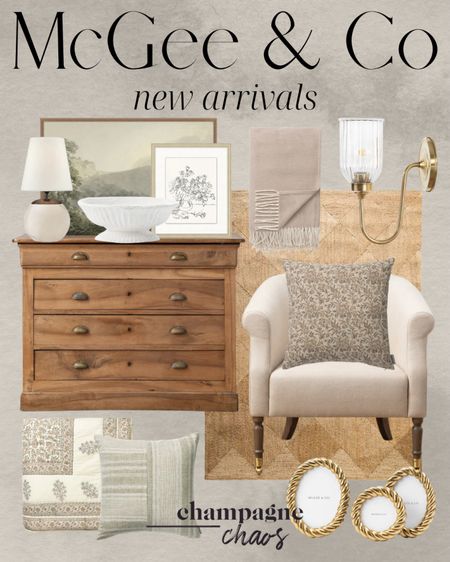 New arrivals at McGee & Co! So many pretty vintage pieces 🤎

Studio McGee, McGee and co, interior design, new arrivals, transitional home, traditional home, accent chair, jute rug, art, wall sconce, throw pillows

#LTKsalealert #LTKhome #LTKFind